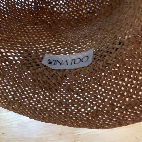 🔥Vintage woven sun hat with small black bow - Picture 7 of 9